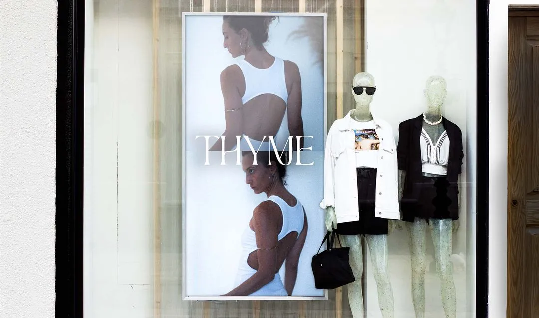 Mockup of a fashion campaign with a photo from our collection showcasing photography skils