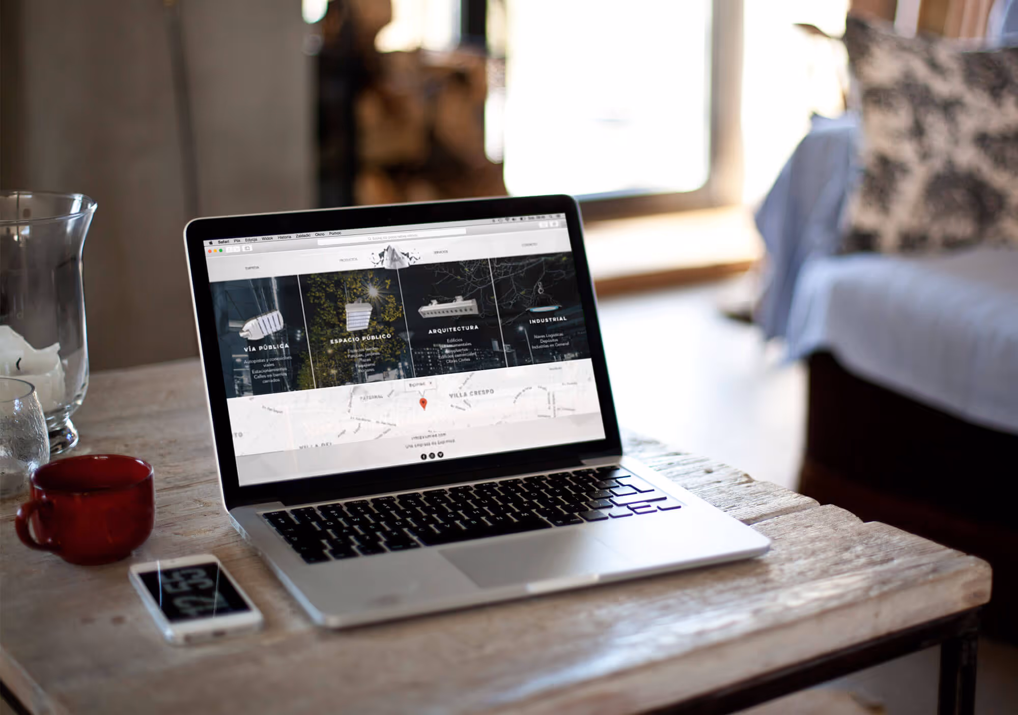 Website design and development